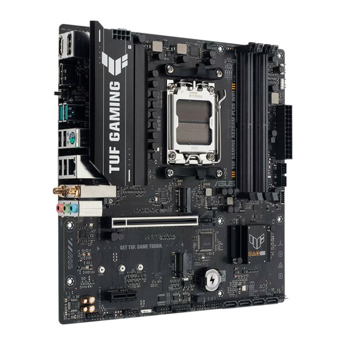Placa Mae Asus TUF Gaming A620AM-Plus W-fi, DDR5, M-ATX, Chipset AMD A620A, TUF-GAMING-A620AM-PLUS-WIFI