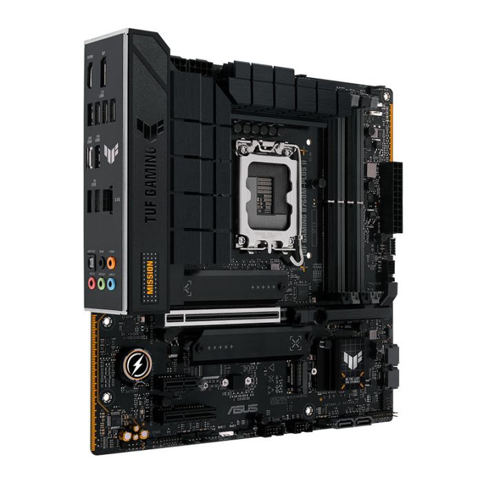 Placa Mae Asus TUF Gaming B760M-PLUS II, DDR5, Socket LGA 1700, M-ATX, Chipset Intel B760, TUF-GAMING-B760M-PLUS-II