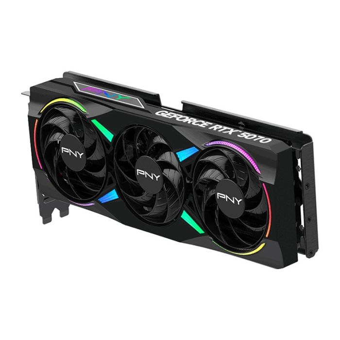 Placa de Video PNY GeForce RTX 5070 Epic-X OC, 12GB, GDDR7, 192-bit, VCG507012TFXXPB1-O