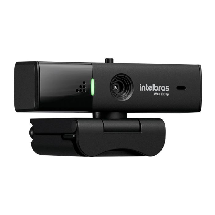 Webcam Intelbras, FHD, 1080p, USB, Preto, WCI1080P