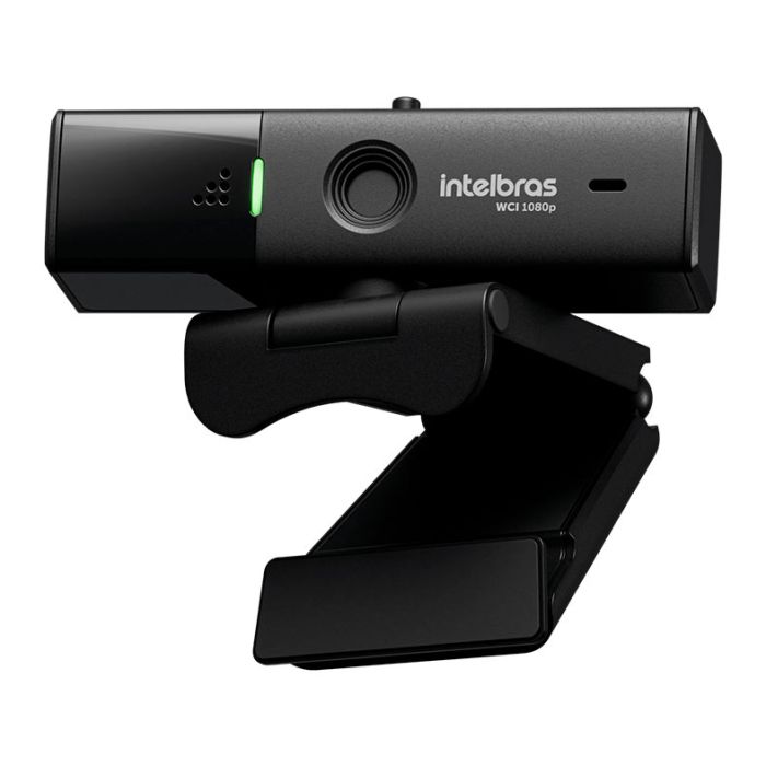 Webcam Intelbras, FHD, 1080p, USB, Preto, WCI1080P