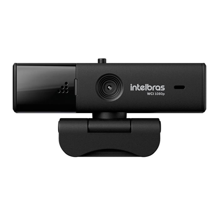 Webcam Intelbras, FHD, 1080p, USB, Preto, WCI1080P
