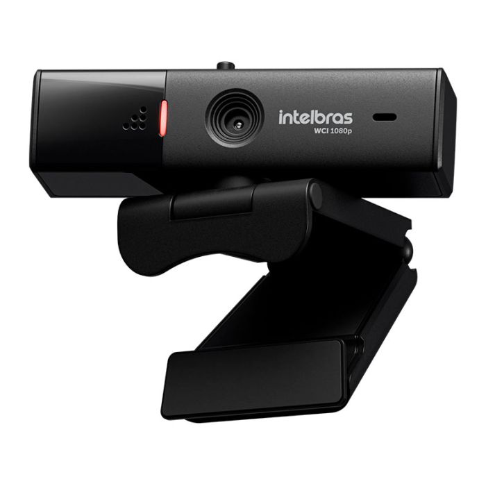 Webcam Intelbras, FHD, 1080p, USB, Preto, WCI1080P