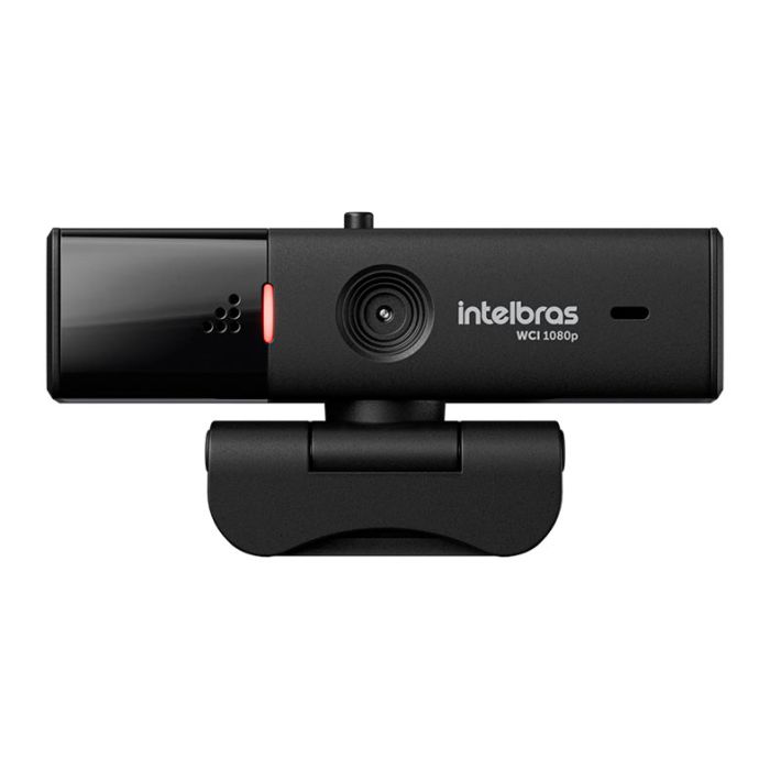 Webcam Intelbras, FHD, 1080p, USB, Preto, WCI1080P