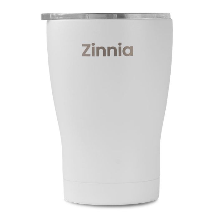 Copo Termico Zinnia ZR80, 350ml, Branco, ZNC-ZR80-WH01