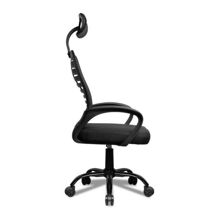 Cadeira Office Zinna Aloe, Preto, ZNO-ALOE-BK