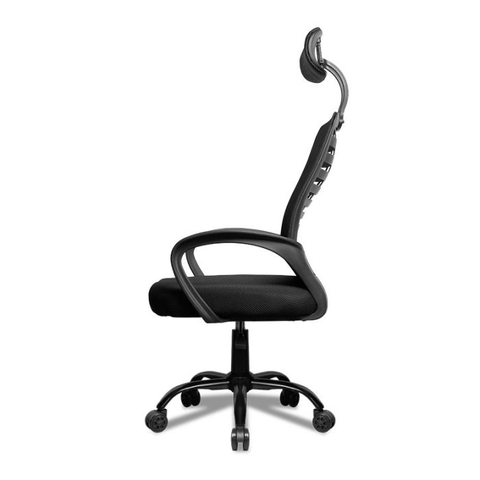 Cadeira Office Zinna Aloe, Preto, ZNO-ALOE-BK