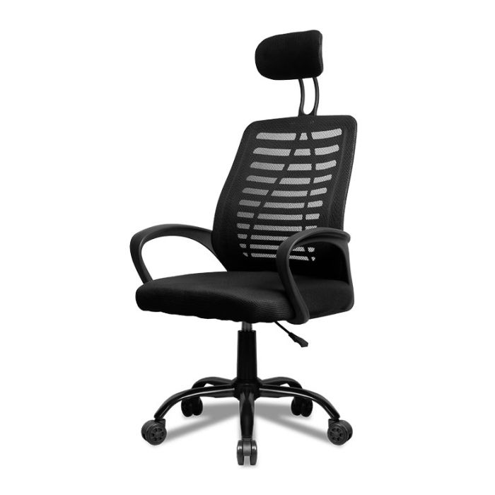 Cadeira Office Zinna Aloe, Preto, ZNO-ALOE-BK