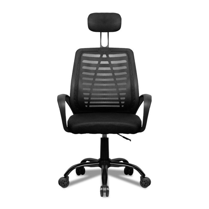 Cadeira Office Zinna Aloe, Preto, ZNO-ALOE-BK