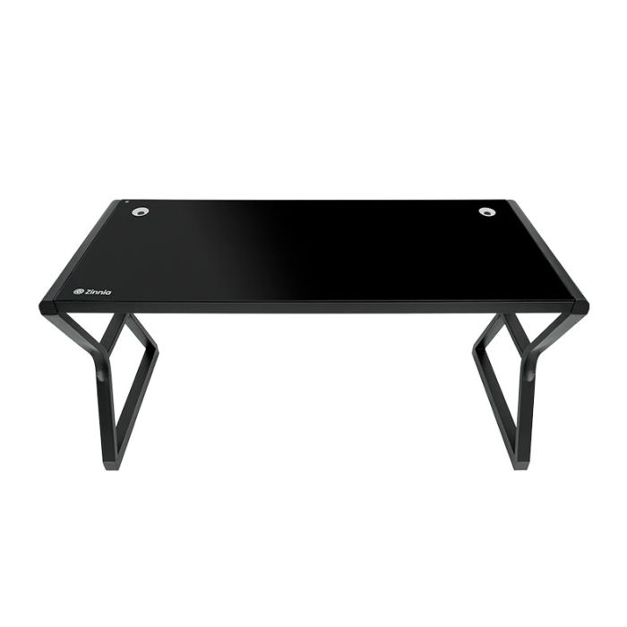 Mesa Zinnia Aurea A140, Vidro Temperado, Preto, ZNO-ARA-BK01