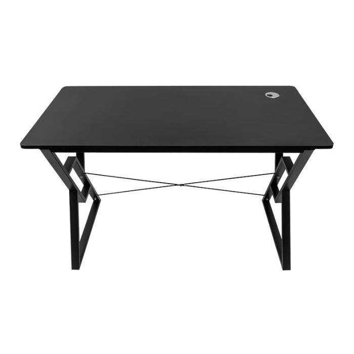 Mesa Para Escritorio Zinnia Aurea L140, 140cm, Preto, ZNO-ARAL-BL03