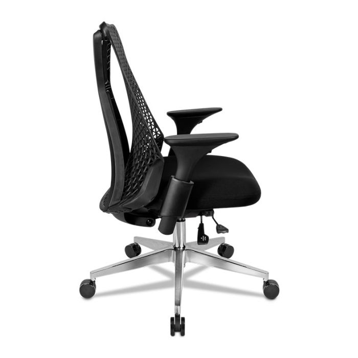 Cadeira Office Zinnia Dalia S, Preto, ZNO-DLAS-BK02