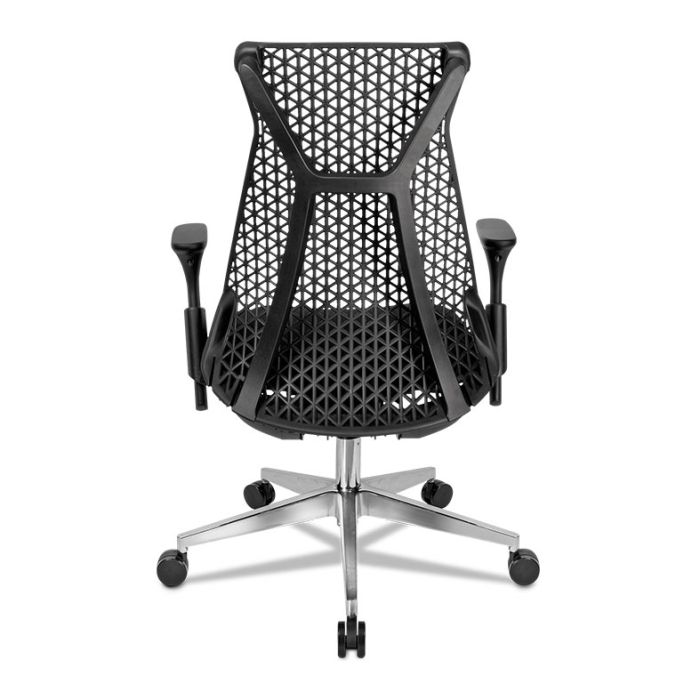 Cadeira Office Zinnia Dalia S, Preto, ZNO-DLAS-BK02
