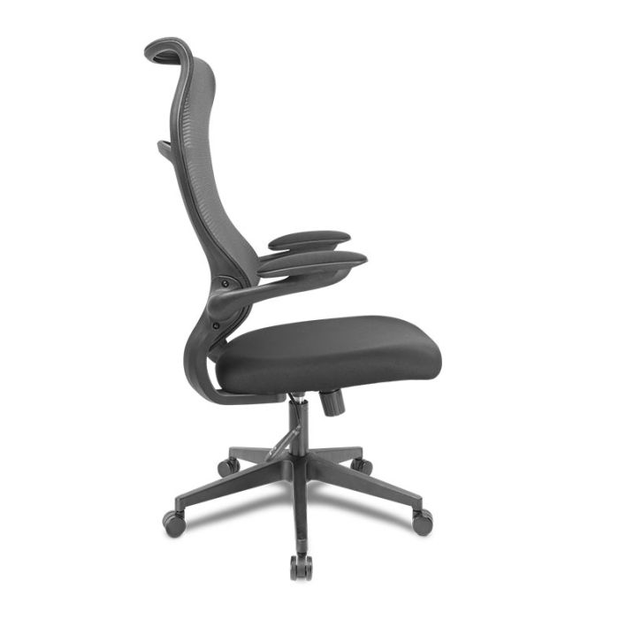 Cadeira Office Zinnia Florence SL, Preto, ZNO-FLCSL-BK02