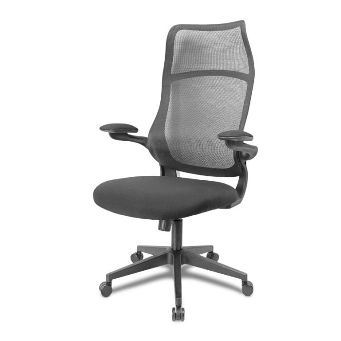 Cadeira Office Zinnia Florence SL, Preto, ZNO-FLCSL-BK02