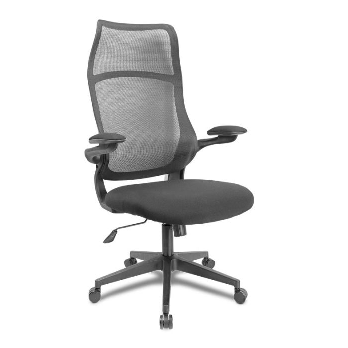 Cadeira Office Zinnia Florence SL, Preto, ZNO-FLCSL-BK02