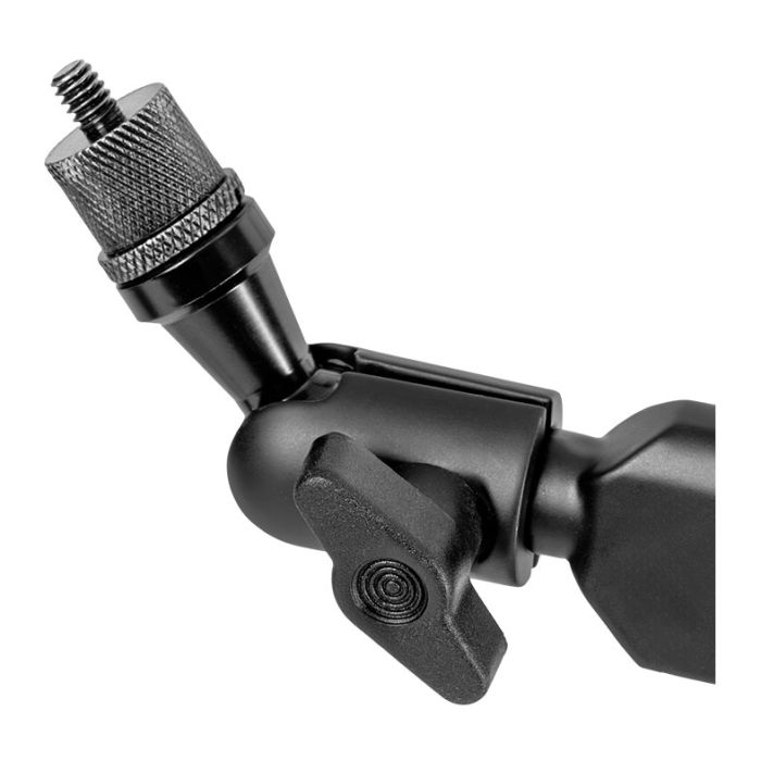 Suporte Para Microfone Zinnia G2 Lift, Baixo Perfil Articulado, Gerenciamento de Cabos, Preto, ZNO-G2LI-BL01
