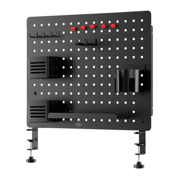 Suporte Pegboard Organizador Zinnia Gridder, Grande, Preto, ZNO-GRID-BK01