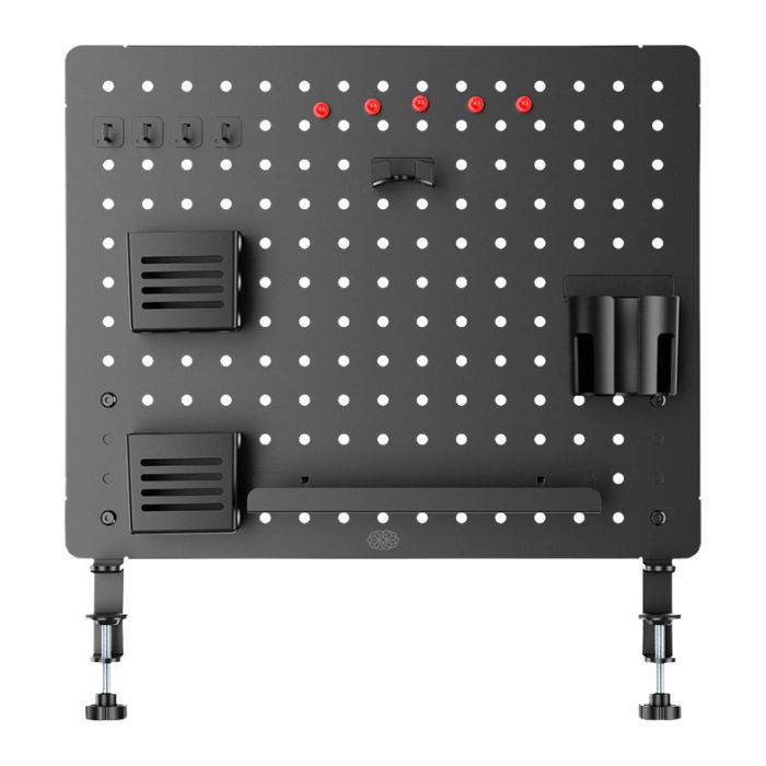 Suporte Pegboard Organizador Zinnia Gridder, Grande, Preto, ZNO-GRID-BK01