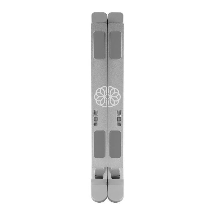 Base Para Notebook e Tablet Zinnia Galatsi, Ate 17 Pol, Liga de Aluminio, Prata, ZNO-GTSIS-AL01