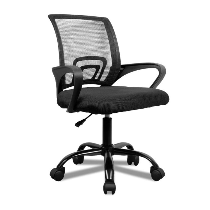 Cadeira Office Zinnia Hera L, Preto, ZNO-HRAL-BK02