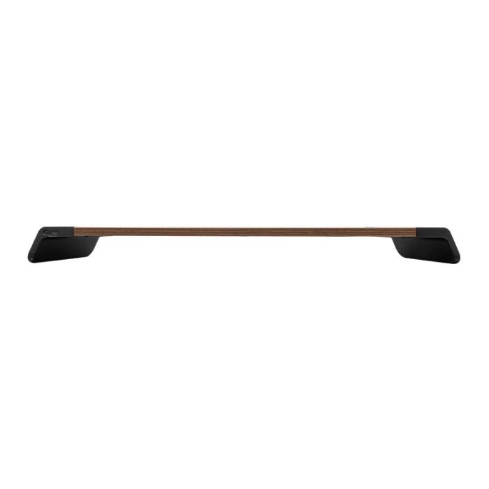 Suporte Para Monitor de Mesa Zinnia Lumna 100 VPro, Porta Conexoes, 650x200x60, Preto, ZNO-LMNA100PRO-BL01