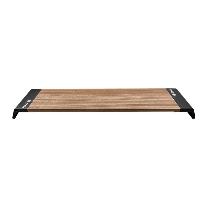 Suporte Para Monitor de Mesa Zinnia Lumna 100 VPro, Porta Conexoes, 650x200x60, Preto, ZNO-LMNA100PRO-BL01