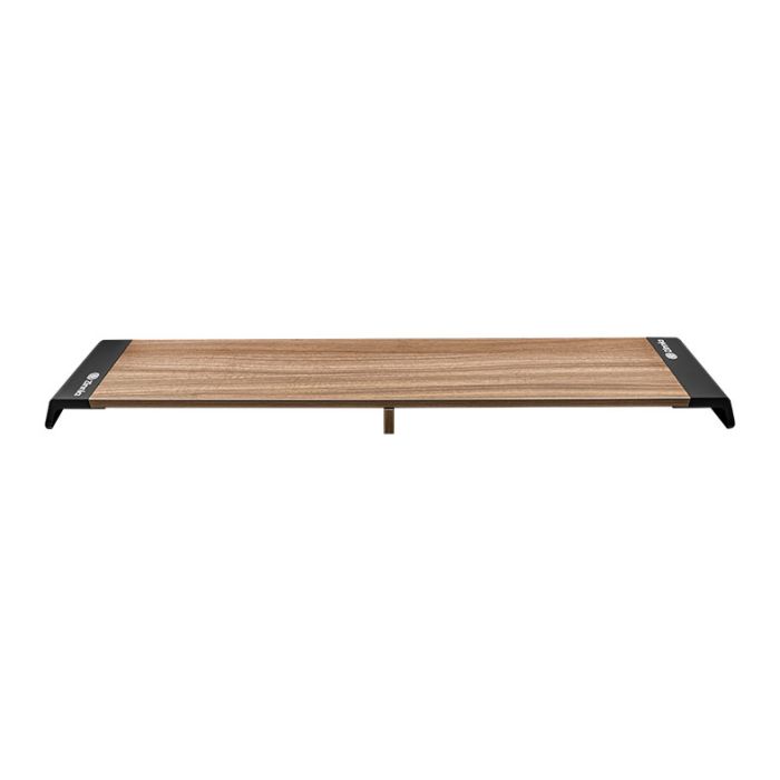 Suporte Para Dois Monitores de Mesa Zinnia Lumna 200, 1080x201x65mm, Preto, ZNO-LMNA200-BL01