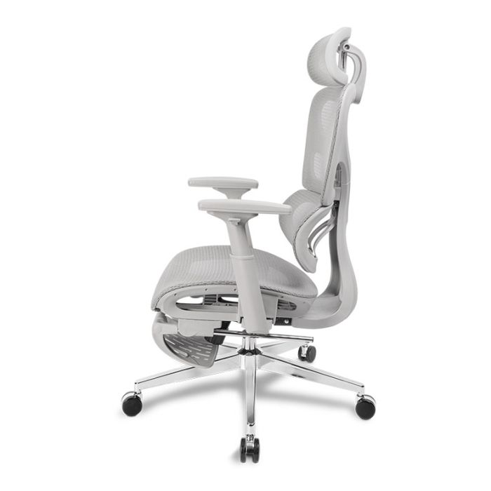 Cadeira Office Zinnia Montreal SL, Cinza, ZNO-MNTSL-BL03