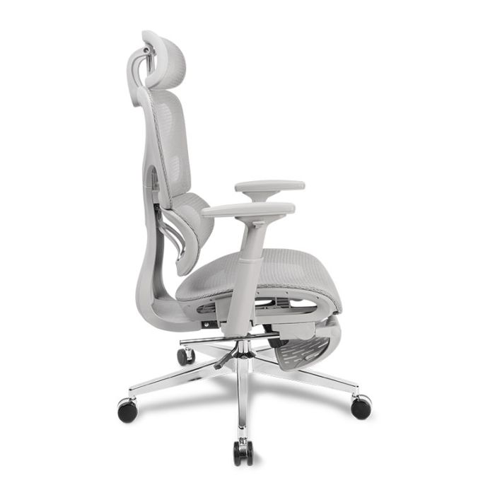 Cadeira Office Zinnia Montreal SL, Cinza, ZNO-MNTSL-BL03