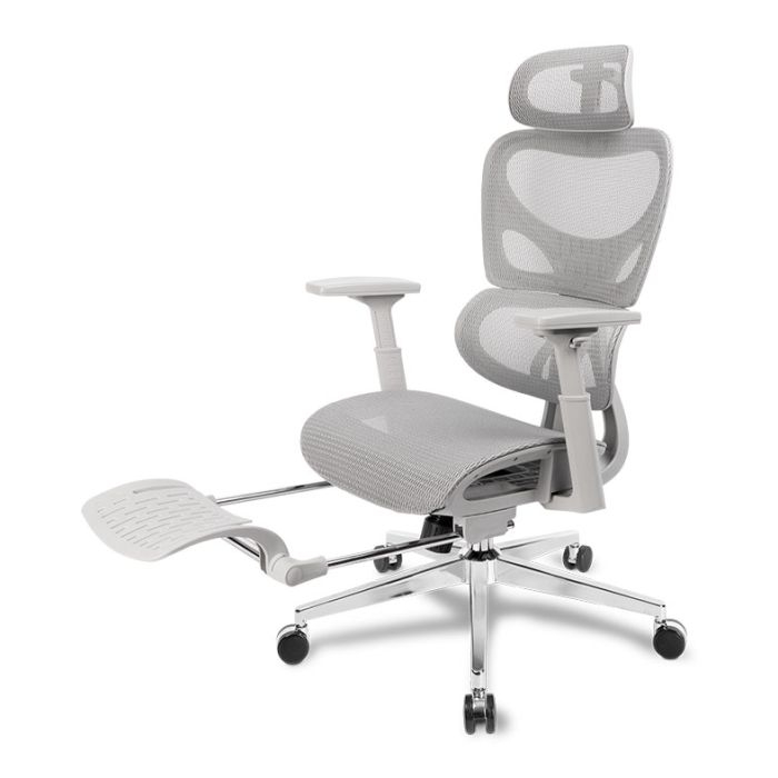 Cadeira Office Zinnia Montreal SL, Cinza, ZNO-MNTSL-BL03