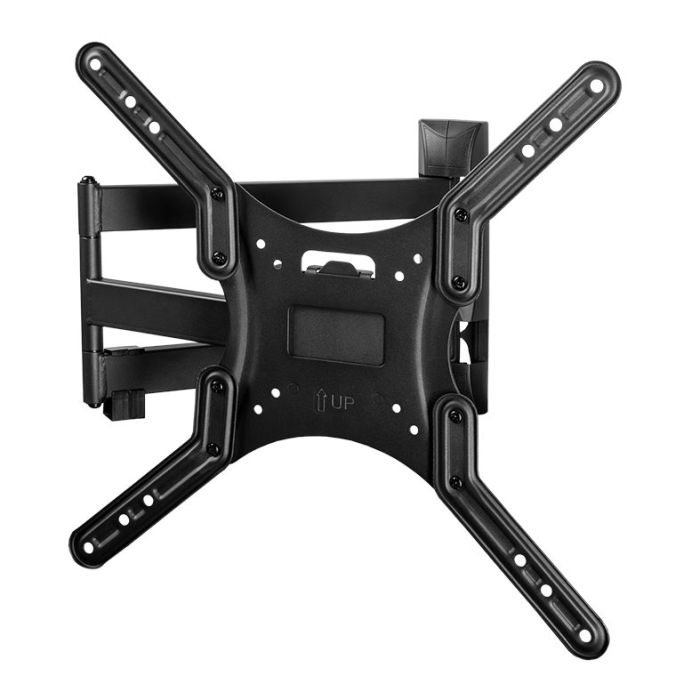 Suporte Articulado Para Monitor e TV Zinnia SMT100, 17 Pol a 55 Pol, Preto, ZNO-SMT100-BL01