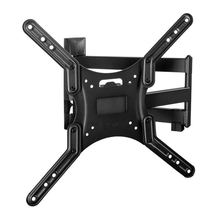 Suporte Articulado Para Monitor e TV Zinnia SMT100, 17 Pol a 55 Pol, Preto, ZNO-SMT100-BL01