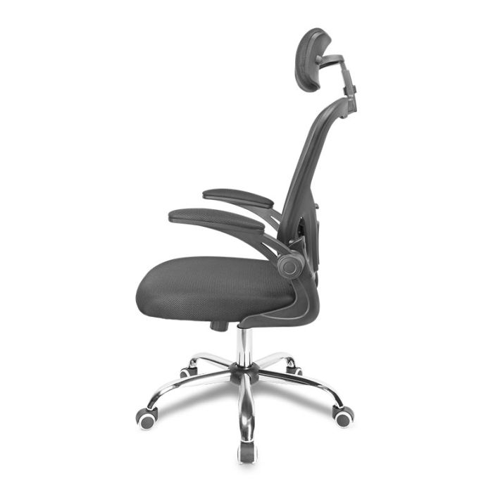 Cadeira Office Zinnia Venecia SL, Preto, ZNO-VNAL-BL02
