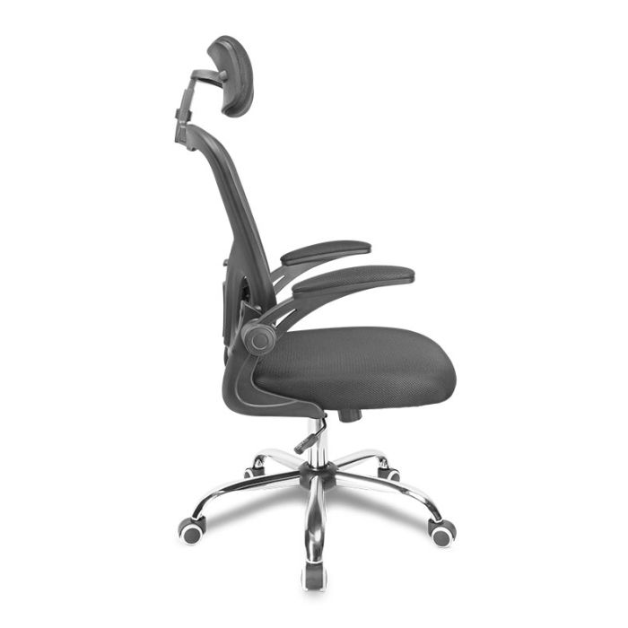 Cadeira Office Zinnia Venecia SL, Preto, ZNO-VNAL-BL02