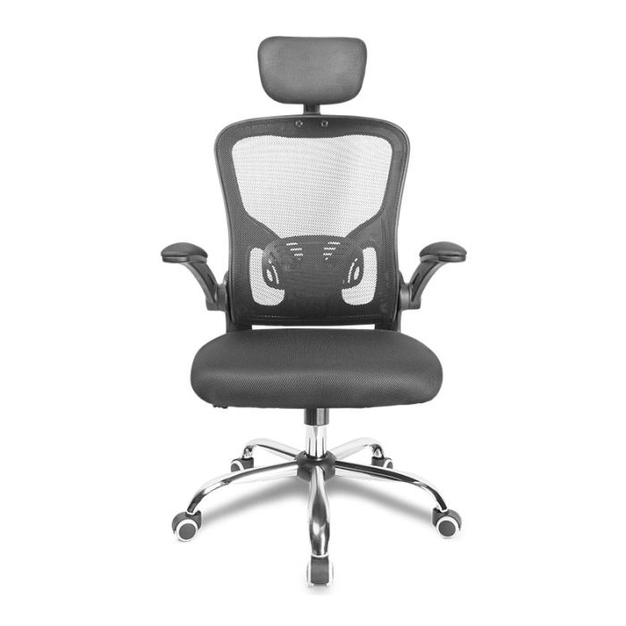Cadeira Office Zinnia Venecia SL, Preto, ZNO-VNAL-BL02