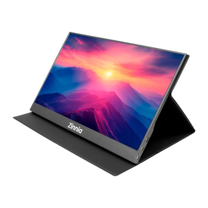 Monitor Portatil Profissional Zinnia Vizion S, 15.6 Pol, IPS, FHD, 60Hz, FreeSync, ZNO-VZNVS-BL02