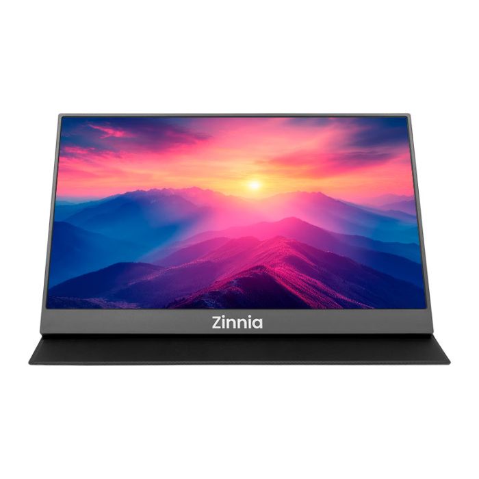 Monitor Portatil Profissional Zinnia Vizion S, 15.6 Pol, IPS, FHD, 60Hz, FreeSync, ZNO-VZNVS-BL02