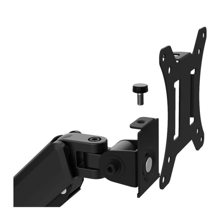 Suporte Articulado Com Pistao a Gas Para Monitor Zinnia Nimbo 110, 13 Pol. a 32 Pol., Preto, ZNO-ZNNBO110-BK01-V2