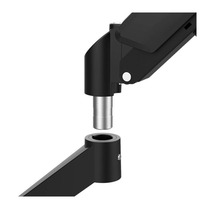 Suporte Articulado Com Pistao a Gas Para Monitor Zinnia Nimbo 110, 13 Pol. a 32 Pol., Preto, ZNO-ZNNBO110-BK01-V2