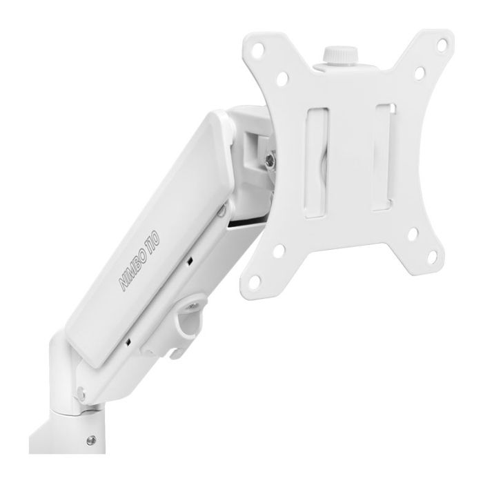 Suporte Articulado Com Pistao a Gas Para Monitor Zinnia Nimbo 110, 13 Pol. a 32 Pol., Branco, ZNO-ZNNBO110-WH01-V2