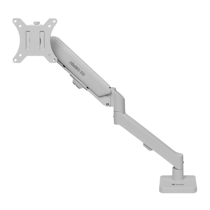 Suporte Articulado Com Pistao a Gas Para Monitor Zinnia Nimbo 110, 13 Pol. a 32 Pol., Branco, ZNO-ZNNBO110-WH01-V2