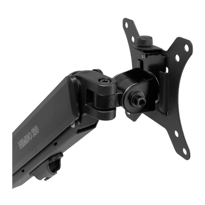 Suporte Articulado Com Pistao a Gas Para Dois Monitores Zinnia Nimbo 210, 13 Pol. a 32 Pol., Preto, ZNO-ZNNBO210-BK01-V2