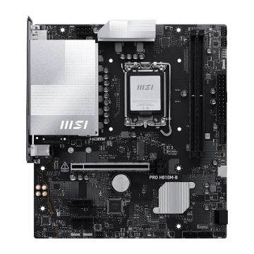Placa Mae MSI Pro H810M-B, DDR5, Socket LGA 1851, M-ATX, Chipset Intel H810, H810M-B