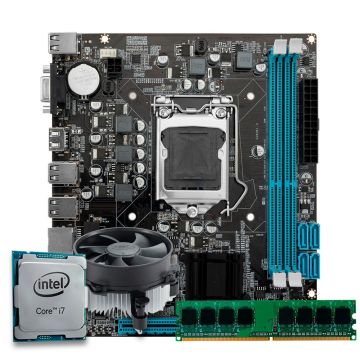 Kit Upgrade Pichau, Intel Core i7-4790, H81 DDR3, 8GB, Cooler