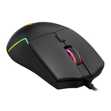 Mouse Gamer Redragon Naga M730, RGB, 10000DPI, 6 Botoes, Preto, M730-RGB