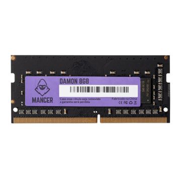 Memoria Para Notebook Mancer Damon, 8GB (1X8GB), DDR4, 3200MHz, C22, MCR-DMN3200-8GB