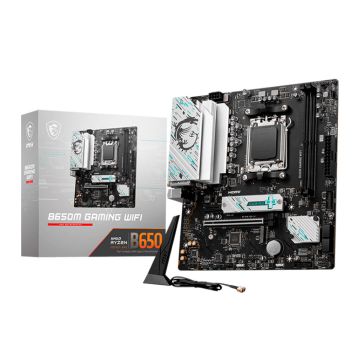 Placa Mae MSI B650M Gaming WiFi, DDR5, Socket AMD AM5, M-ATX, Chipset AMD B650, MSI-B650M-GAMING-WIFI