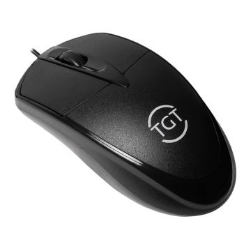 Mouse Office TGT OM50, 1200DPI, 3 Botoes, Preto, TGT-OM50-BL01