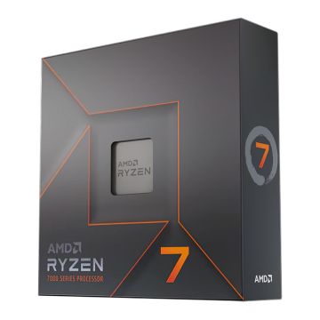 Processador AMD Ryzen 7 7700X, 8-Core, 16-Threads, 4.5GHz (5.4GHz Turbo), Cache 40MB, AM5, 100-100000591WOF